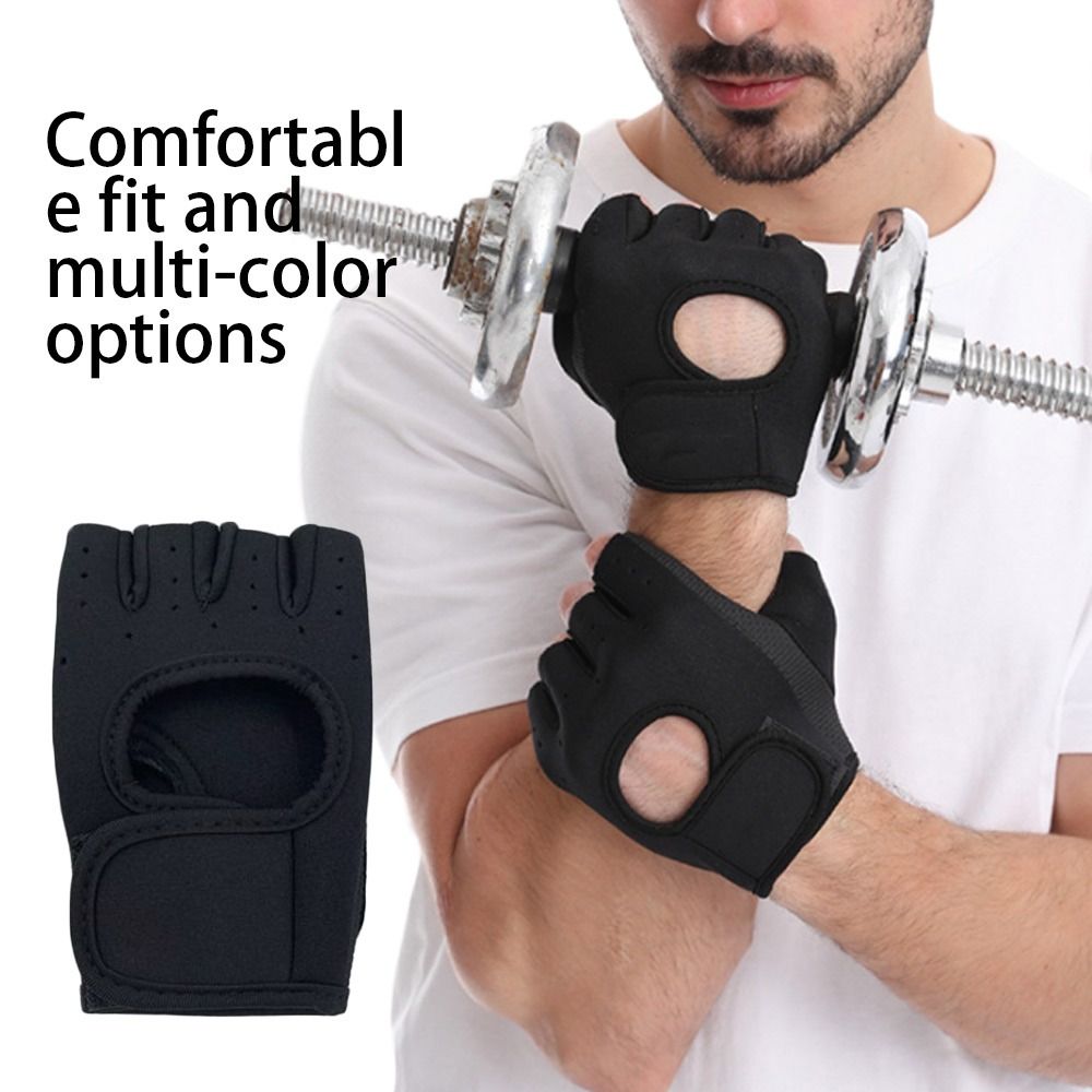 Workout Glove Gym - قفازات تدريب رفع الأثقال ذات الظهر