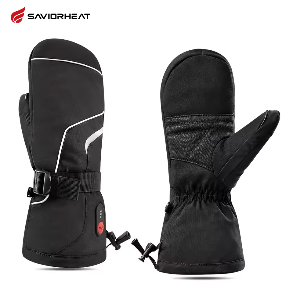 Ski Glove Waterproof - قفازات تدفئة كهربائية قطنية حرارية ،