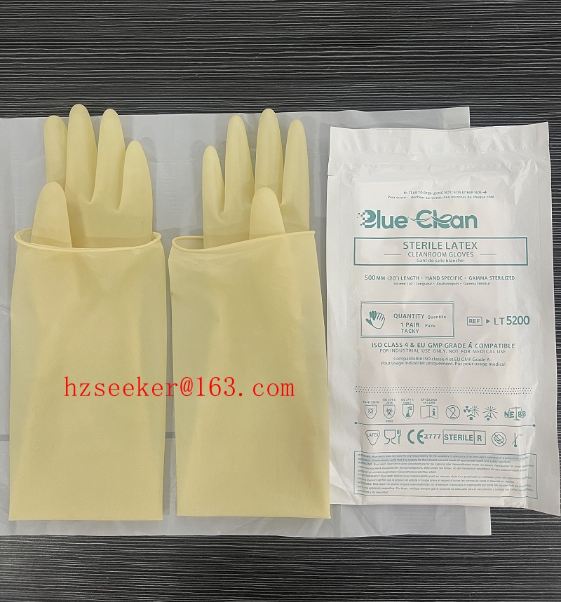 Rubber Glove Cleaning - قفازات Blue Clean LT5200 (زوج واحد)