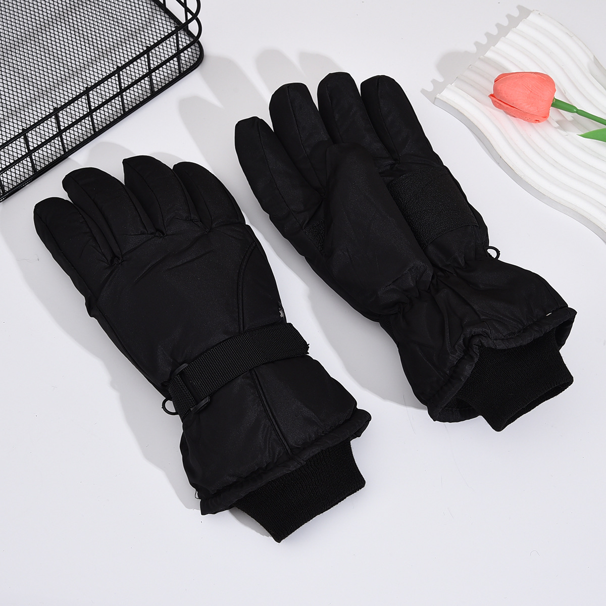 Ski Glove Waterproof - قفازات تزلج أنيقة مقاومة للرياح وغير