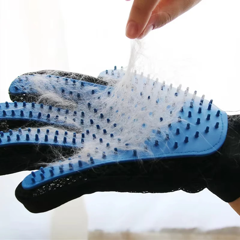 قفاز الحيوانات الأليفة القط ال - مراجعة Rubber Glove Cleaning وسعره