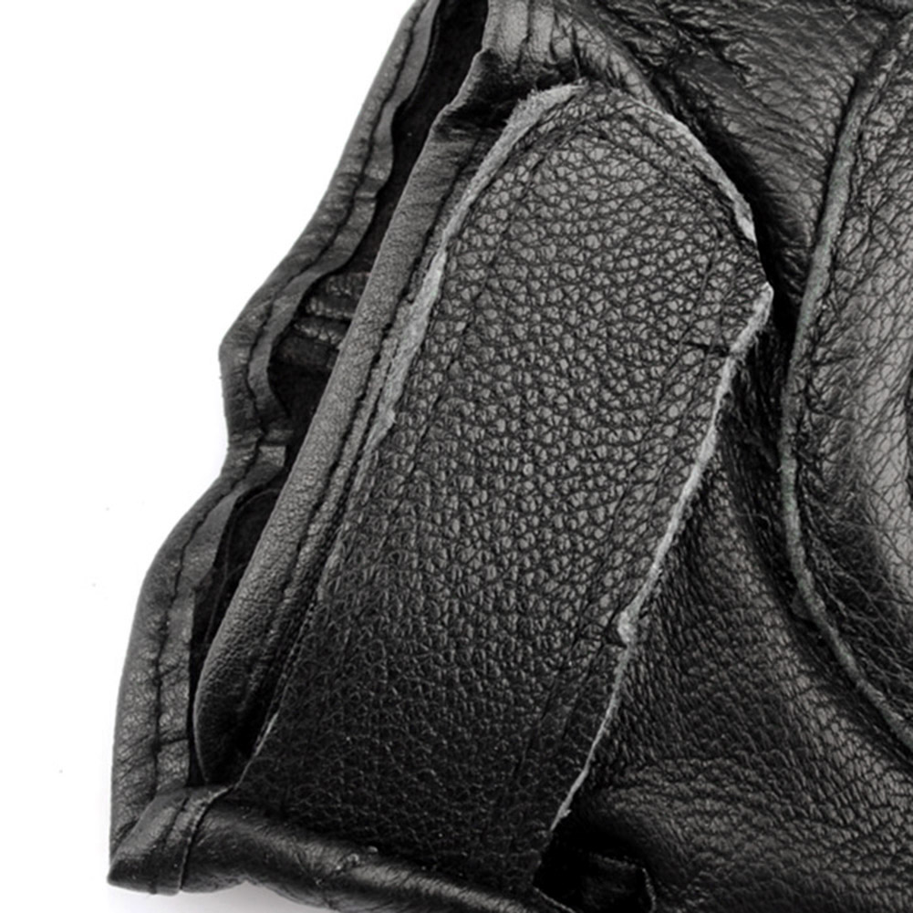قفازات قيادة الدراجات النارية  - مراجعة Leather Driving Glove وسعره
