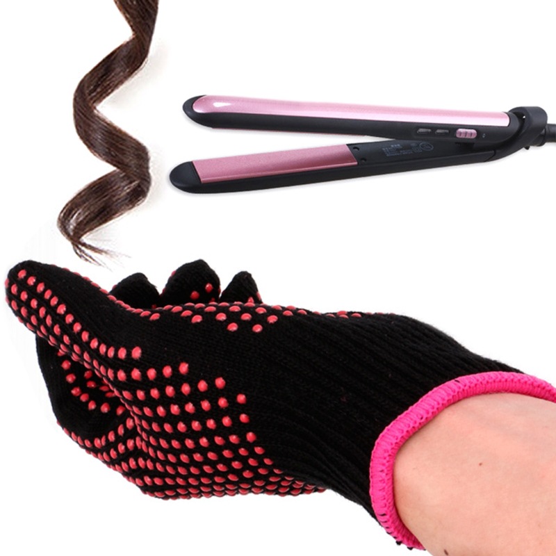 قفازات مقاومة للحرارة لتصفيف ا - مراجعة Heat Resistant Glove وسعره