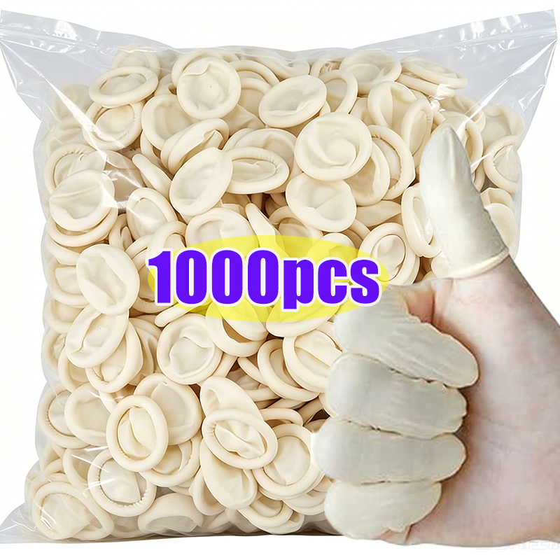 1000 قطعة من أغطية الأصابع الب - مراجعة Latex Disposable Glove وسعره