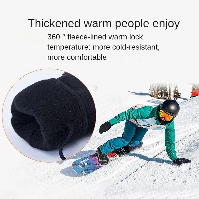 قفازات تزلج شتوية مقاومة للماء - مراجعة Ski Glove Waterproof وسعره
