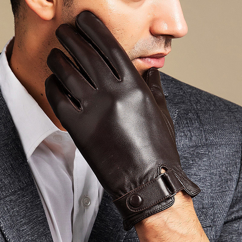 2024 الرجال قفازات جلد الغنم م - مراجعة Leather Driving Glove وسعره