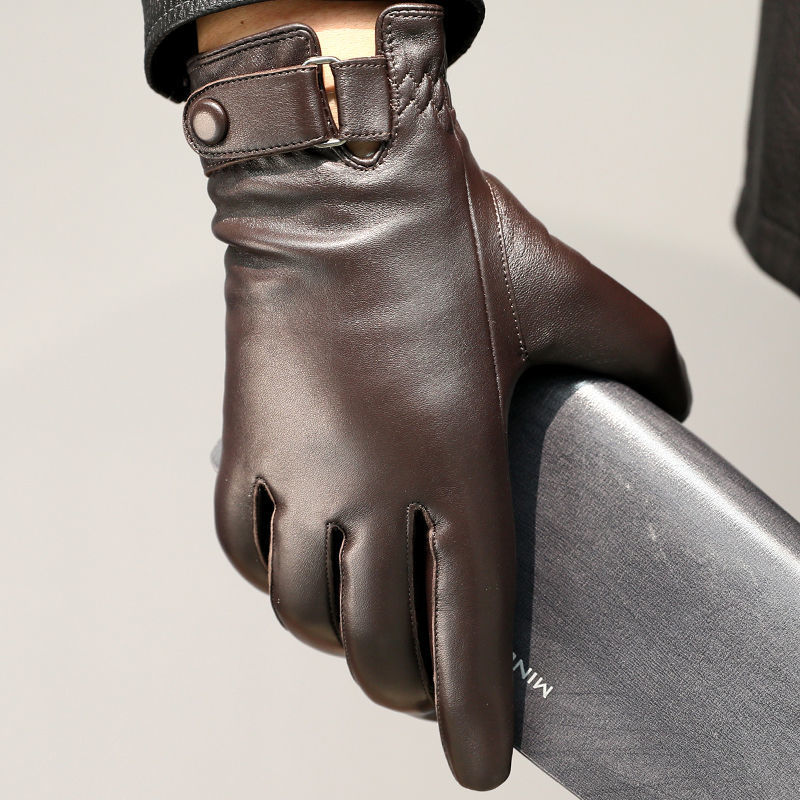 2024 الرجال قفازات جلد الغنم م - مراجعة Leather Driving Glove وسعره