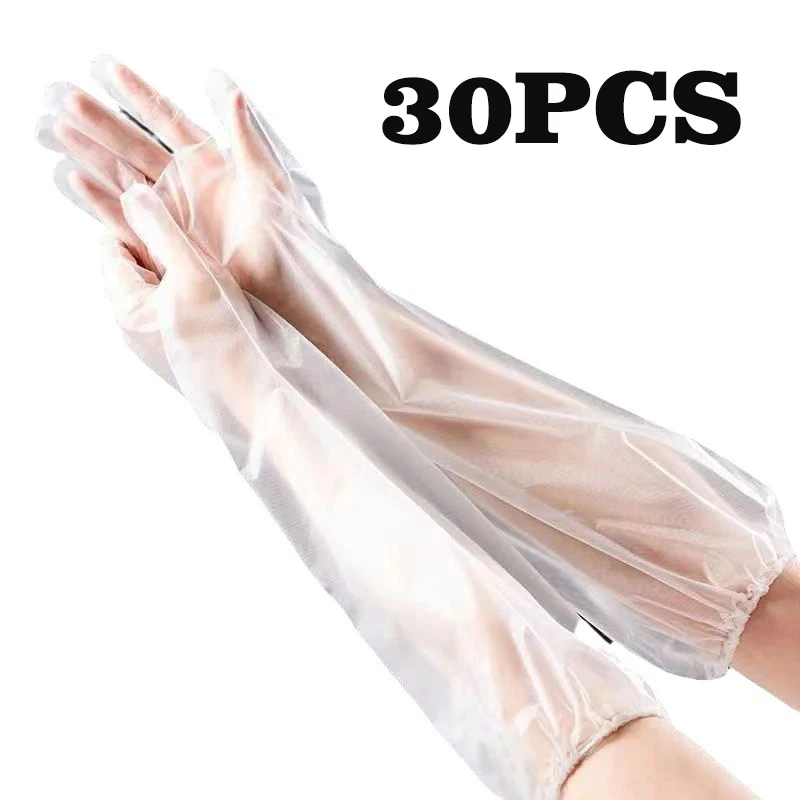 30 قطعة من قفازات الحماية للذر - مراجعة Rubber Glove Cleaning وسعره