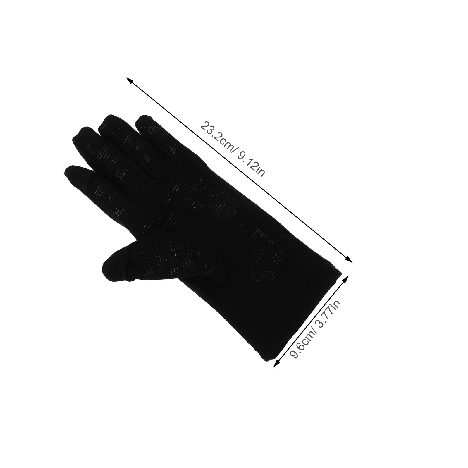 قفازات تزلج نسائية سوداء مقاس  - مراجعة Winter Glove Insulated وسعره