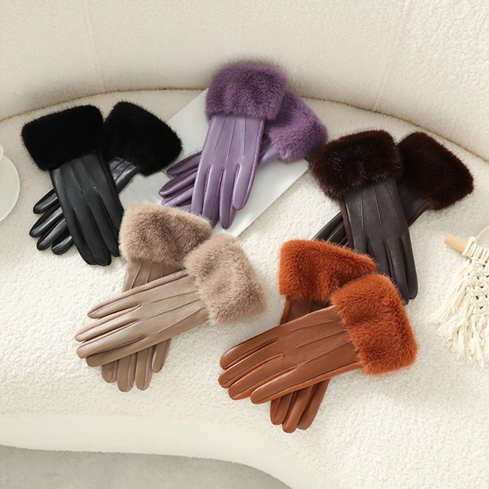 قفازات جلدية نسائية مبطنة حرار - مراجعة Winter Glove Insulated وسعره