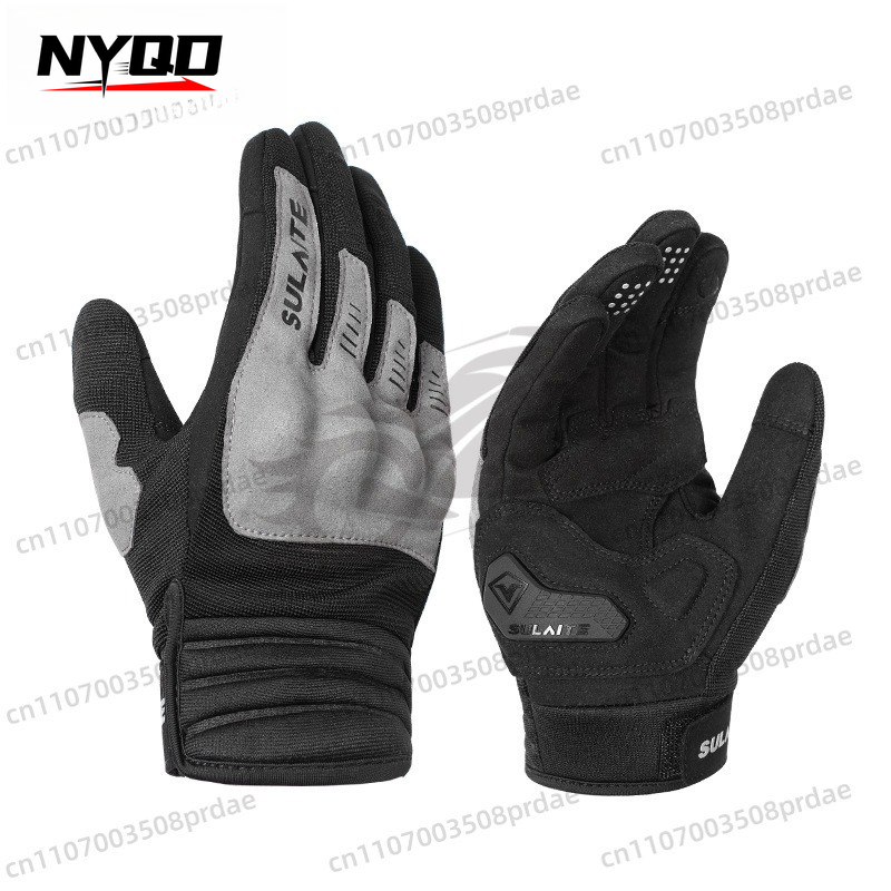 قفازات دراجات نارية كاملة الأص - مراجعة Motorcycle Glove Knuckle وسعره