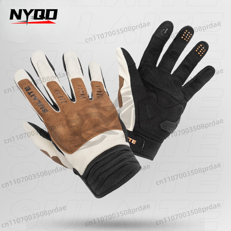 قفازات دراجات نارية كاملة الأص - مراجعة Motorcycle Glove Knuckle وسعره