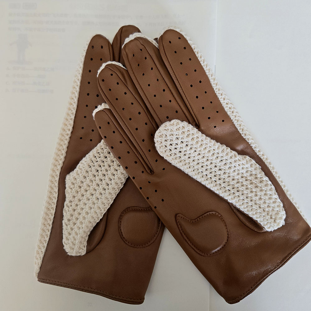 قفازات رجالية جديدة من الجلد ا - مراجعة Leather Driving Glove وسعره